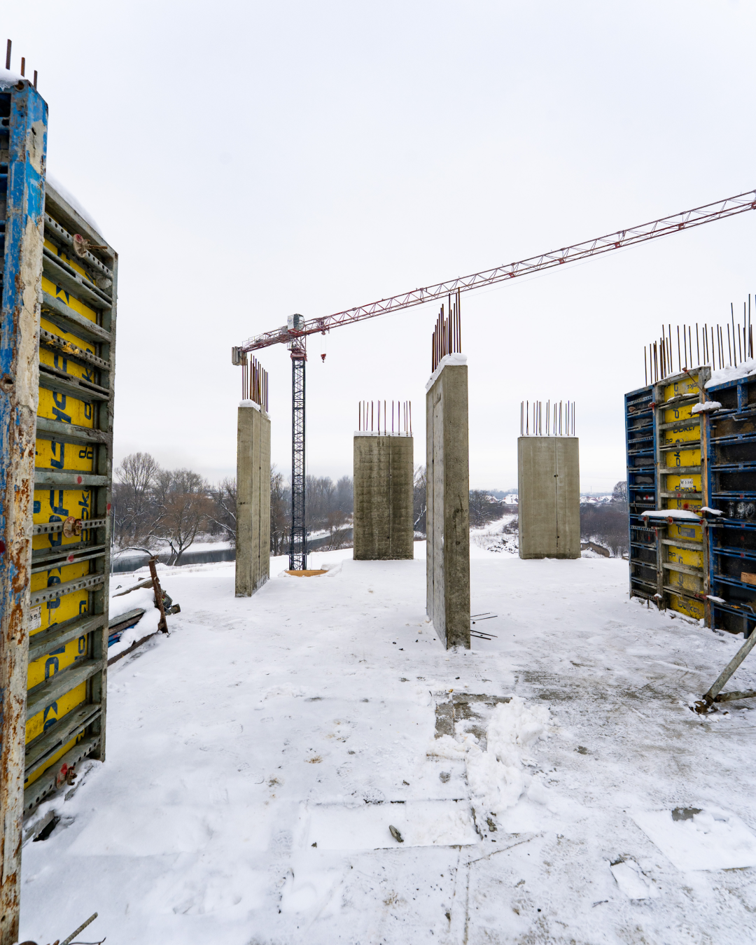 У секції 2 зведено 4 поверхи: хід будівництва 6